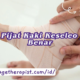 "cara pijat kaki keseleo yang benar"